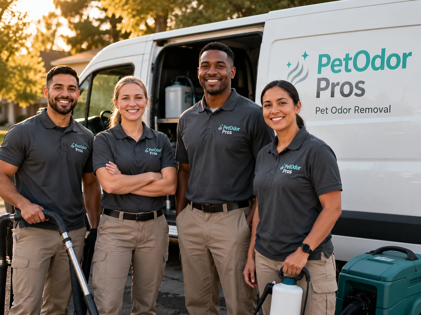 Pet Odor Removal team serving Ashby, MA